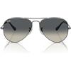 Ray-Ban Occhiali da Sole RB3025 004/71 Aviator Gradient Gunmetal/Grigio Sfumato Unisex 58/14/135