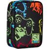 SJ GANG STYLE JAM GANG Astuccio Scuola Speed Pad, Nero, Portapenne Mono Scomparto Con Plance Amovibili e Penne, Matite, Colori, Accessori Zaino, Elementari, Medie, Bambino