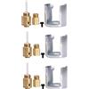 SODIAL Kit di Conversione A Propano Liquido WE25X217 da 3 Set per Asciugatrici A G5051