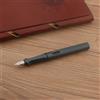 chouxiongluwei 1Pc Plastica Opaca Nera 860 Penna Stilografica EF Pennino Verde Satinato Cancell