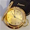 Stowa Orologio tasca Uomo STOWA 45mm Manifattura Tedesca 17J Meccanico Nuovo! Custodia