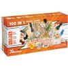 Science4you Giochi da Viaggio 100 in 1 - Giochi da Tavolo da Viaggio Per Famiglie, Per Bambini e Adulti, Collezione Con Giochi Classici Come Scacchi, Dama, Serpenti e Scale, Ludo e Altro Ancora