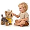 TUMAMA KIDS Giocattolo Cane che Cammina per Bambini, Cane di Peluche Elettronico con Bacino Osseo, Muove la Coda e Cantare filastrocche, Cane Domestico Interattivo