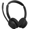 Jabra Evolve3 45 - Cuffie wireless con doppio connettore USB-C e cancellazione attiva del rumore (ANC) | Certificate per le piattaforme UC | Senza base di ricarica