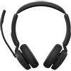 Jabra Evolve3 45 - Cuffie wireless con doppio connettore USB-C e cancellazione attiva del rumore (ANC) | Certificate per Microsoft Teams | Senza base di ricarica