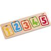 HABA Puzzle in legno per i primi numeri, puzzle in legno per bambini dai 12 mesi in su, promuove il primo conteggio e la comprensione della quantità, 1304587001