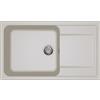 Elleci Lavello Elleci Incasso 1 vasca 86x50 Life 410 Granitek Bianco Soft LG241039