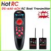 Sistema Radio Trasmettitore DS-650 6 Canali 2.4GHz Con Schermo a Colori