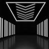 SOGI Luci LED a soffitto per garage SOGI LAM-FR02 - 6 frecce - 6500 K - 384 W - 4866x2451 mm
