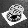 CARMOTTER Copertura rotonda per filtro di scarico della doccia, in acciaio , resistente alla ruggine, per scarico dei capelli, filtro di scarico del lavandino (7,5 cm)