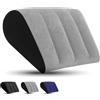 ProPillows Cuscino per Gambe Gonfiabile Cuneo -Supporto per Gambe, Schiena e Lombare,Ideale per Casa, Ufficio, Viaggio, Recupero e Campeggio, Cuscino per Gambe per Dormire,Con Maschera Seta(Grigio)