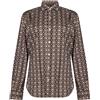 DANDYLIFE by BARBA Napoli - Camicia fantasia - Testa di moro