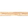 Qnhdfrt Piano per Tavolo 120x20x2 cm Rettangolare Legno Massello Acacia | Lastra in legno naturale per rinnovare scrivanie in soggiorno o studio, personalizzabile con vernici.