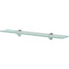 qohoio Mensola Galleggiante in Vetro 60x10 cm 8 mm,Mobili,Scaffalature,Scaffali e mensole per pareti-243757