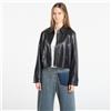 Calvin Klein Giacca Cavin Kein Jeans eather Moto Jacket Back