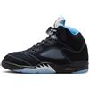 Jordan Sneakers Air Jordan 5 Black Carolina Black/ University Blue/ White