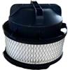 CARMOTTER Kit filtro di ricambio compatibile con Parkside ASH PAS 1200 D3 IAN 322109, filtro di ricambio per aspirapolvere (1 confezione)