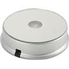 Ejoyous Base per Espositore a LED, Espositore per Espositore a LED Base per Espositore in Colorato a LED per Cristalli, Arte del Vetro e Decorazioni per la Casa (Rotondo, specchio, 2 luci, tipo