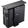 Maclean Supporto universale per computer da scrivania Supporto per computer da tavolo Supporto per PC da sotto la scrivania fino a 10 kg Estensibile Orientabile a 360°