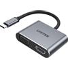 UNITECH Adattatore UNITEK USB-C - HDMI 2.0, VGA FHD, V1126A