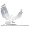 Weta Workshop Il Signore degli Anelli Metalbird Gandalf su Gwaihir 30 cm