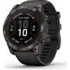 Garmin Fenix 7X Pro Solar GPS 51mm Graphite Band Carbon Grey Titanium