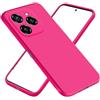 Generico Custodia Compatibile con Realme C61 4G RMX3933 Realme C63 4G RMX3939 Realme Note 60 schermo display lcd 6.78 BACK COVER case GEL SILICONE protezione flessibile SLIM matte MORBIDA TPU (Fucsia)