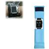 Generic Custodia impermeabile per orologio da nuoto, galleggiante, in PVC, con schermo tattile, protezione per smartwatch, universale, regolabile, per sport acquatici, spiaggia, piscina, kayak, colore blu