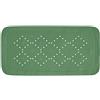 SPIRELLA - Tappeto per Vasca in Schiuma PVC Alaska - Tappeto da Bagno Antiscivolo con Ventose + Fori di Drenaggio Antimuffa - Verde Schiuma - 91 X 36 cm