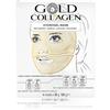 GOLD COLLAGEN Hydrogel Mask Set - Maschera Viso Set da 4 Pelle Secca e Stanca, Maschere per il Viso Gel per Skin Care Idratante Antirughe con Acido Ialuronico, Skincare Coreana Effetto Cool
