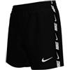 Nike Swim Breaker Logo Tape 4 Volley Short Black