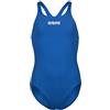 ARENA Solid Swim PRO Team Costume Intero Bambina, Costume da Bagno ad Asciugatura Rapida, Costume da Bagno Sportivo in Tessuto MaxLife Eco con Massima Resistenza al Cloro e Protezione UV UPF 50+