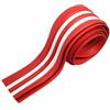 KQFCAZRE Striscia Antiusura Resistente all'Usura Attrezzatura Nautica PVC Spesso per Gommoni, Barca, Mare, Rosso, 5 Metri, Larghezza 8 Cm