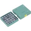 AKLOSIPY 50 Punte di Ricambio per Stecche da Biliardo da 10 Mm, Punte per Stecche da Biliardo in PU per da e da, Accessori di Usura Ad Alta densità per Controllo e Durata Migliorati, (13 mm)