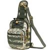 HUNTVP Borsa a Tracolla Marsupio Uomo Sportivo, Borsetta a Monospalla Militare per Campeggio Escursionismo Ciclismo Viaggio Trekking Porta Smartphone Chiave Denaro