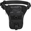 Huntvp Borsa da gamba Borsa da coscia Banana tattica militare Molle Borsa Multifontion per Escursionismo Campeggio Arrampicata Viaggi Moto Ciclismo Pesca Caccia (Tipo 4 Camo)