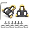 Devantia Blocchi per scarpe SPD - Robuste, stabili e sicure con gioco laterale ottimale, compatibili con pedali SPD, per ciclismo su strada, mountain bike e allenamento indoor