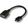 Manhattan Cavo USB2.0 OTG A femmina//micro B maschio 0.2 m