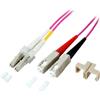 Techly Cavo Fibra Ottica SC/LC 50/125 Multimodale 3 m OM4