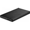 NATEC Box Hard Disk 2,5 Natec NKZ-0941 (2.5" USB 3.0 alluminio nero) [NKZ-0941]