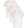 CALVIN KLEIN T-SHIRT MEZZA MANICA CREW NECK 3PK NB4011 001 BIA
