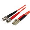 StarTech Cavo Fibra Ottica OM2 Multimodale 5m LC/ST LSZH (50FIBLCST5)