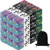 48Pcs Dadi Magici, Set di Dadi Contatore Vita in Acrilico per Giochi 4 Colori