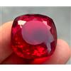 Gemma Opale Fire Rosso Messicano Naturale 80 Ct Cushion Taglio Traslucido