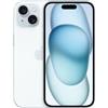 Apple Iphone 15 Blue 128GB Memoria Display 6.1" Retina 48Mpx 5G Mtp43hn/a Nuovo