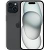 Apple Iphone 15 Nero 128GB Memoria Display 6.1" Retina 48Mpx 5G Mtp03hn/a Black