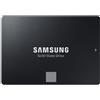 Samsung SSD interno 2.5" 2TB 870 EVO Black MZ 77E2T0B EU