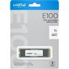 Crucial SSD Crucial 1TB E100 CT1000E100SSD8 PCIe M.2 NVME PCIe 4.0 Gen 4 5000Mb/s Nuovo