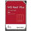 ‎Western Digital Technologies, Inc. WD Red Plus 4TB NAS Hard Disk Interno 3,5" - 5400 RPM Classe, SATA 6Gb/s, CMR, 1