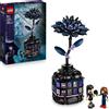 LEGO Wednesday Fiore di Dalia Nero Giocattolo - Modellino Apribile da Gioco e da